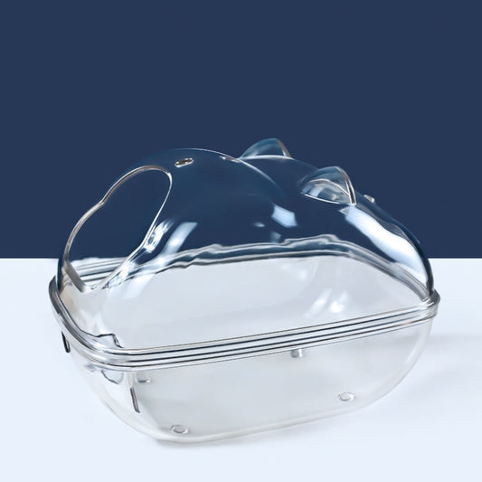 Hamster Bathroom Toilet Dual Purpose Nest Splash-proof Small Animals Golden Bear Bathtub, Small, Medium, Large