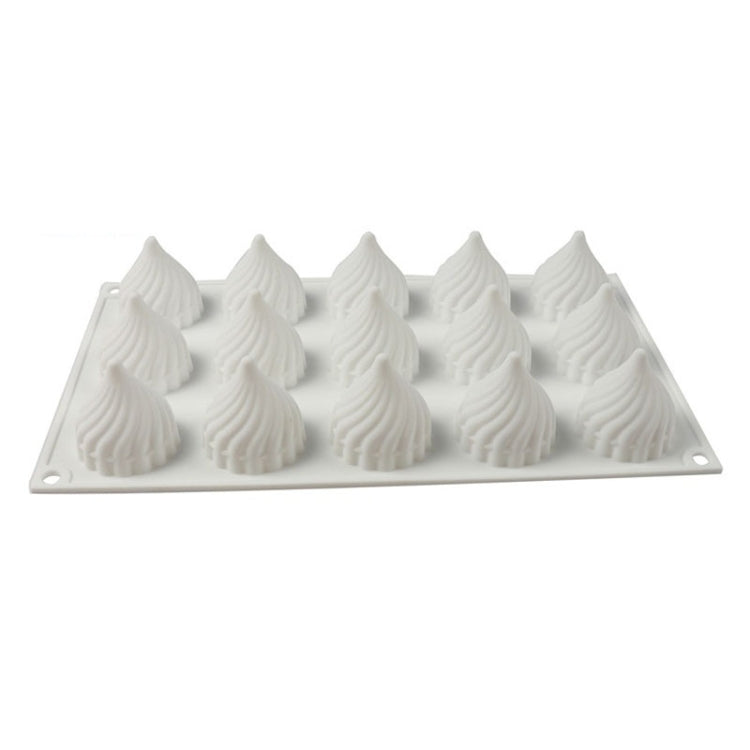 Swirl Mousse Cake Mold Chocolate Baking French Dessert Onion Shape Silicone Mold, GT-105 Single, GT-106 6 Cavity, GT-9 15 Cavity