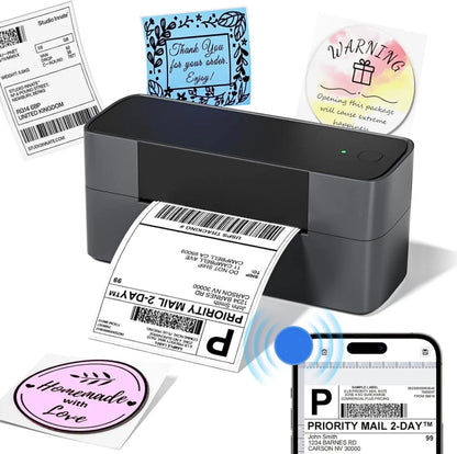 Phomemo PM245-BT Bluetooth Shipping Label Printer Support Labels Width  1- 4.6 Inch