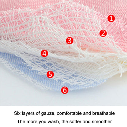 2pcs Dual Sided Newborn Baby Petal Waterproof Bib Six Layers Gauze Cotton Plum Bib, Cedar Pink, Airplane, Crown, Classic Mushroom