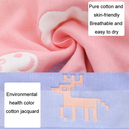 2pcs Dual Sided Newborn Baby Petal Waterproof Bib Six Layers Gauze Cotton Plum Bib, Cedar Pink, Airplane, Crown, Classic Mushroom