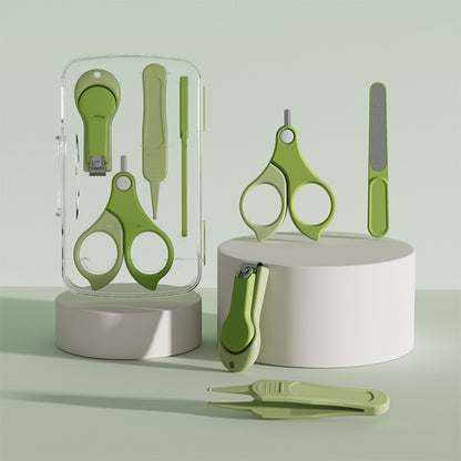 4-in-1 Baby Nail Clipper Set Travel Portable Baby Care Kit