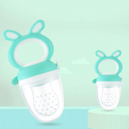 Baby Pacifier Fruit And Vegetable Auxiliary Feeder Baby Bites Feeder Nipples, Large Blue, Medium Blue, Small Blue, Large Green, Medium Green, Small Green, Large Purple, Medium Purple, Small Purple