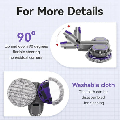 For Dyson V10 Digital Slim V12 Detect Slim Vacuum Cleaner Dry And Wet Mop Head