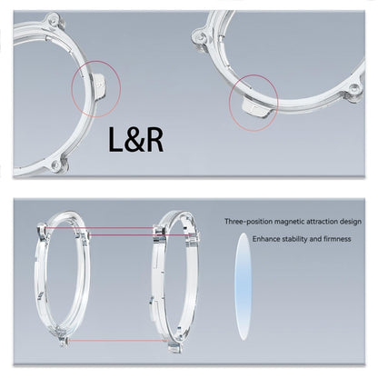 For Meta Quest 3 VR Magnetic Eyeglasses Frame