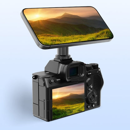 حامل هاتف محمول مغناطيسي من HEPAIL Magsafe، حامل معدني، قاعدة تثبيت باردة، قاعدة مغناطيسية