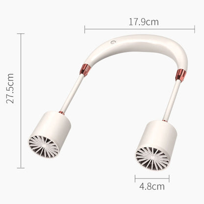 Portable Hanging Neck Fan USB Charging Long Life Outdoor Small Fan