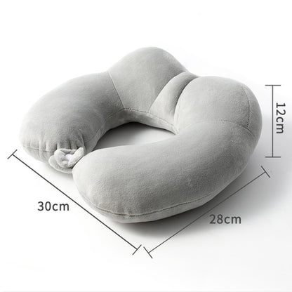 Portable Nap Neck Care Pillow Multifunctional Airplane Travel U-Shaped Pillow, Gray PP Cotton, Dark Gray PP Cotton, Navy Blue PP Cotton, Gray Memory Cotton, Dark Gray Memory Cotton, Navy Blue Memory Cotton