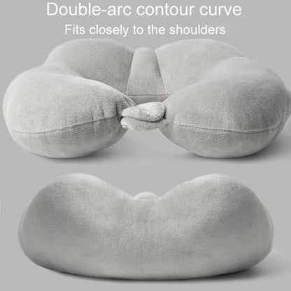 Portable Nap Neck Care Pillow Multifunctional Airplane Travel U-Shaped Pillow, Gray PP Cotton, Dark Gray PP Cotton, Navy Blue PP Cotton, Gray Memory Cotton, Dark Gray Memory Cotton, Navy Blue Memory Cotton