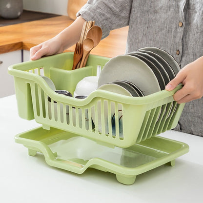 Dishes Storage Rack Kitchen Sink Drainage Shelf Small Cupboard Dish Box