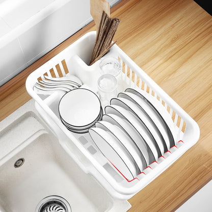 Dishes Storage Rack Kitchen Sink Drainage Shelf Small Cupboard Dish Box