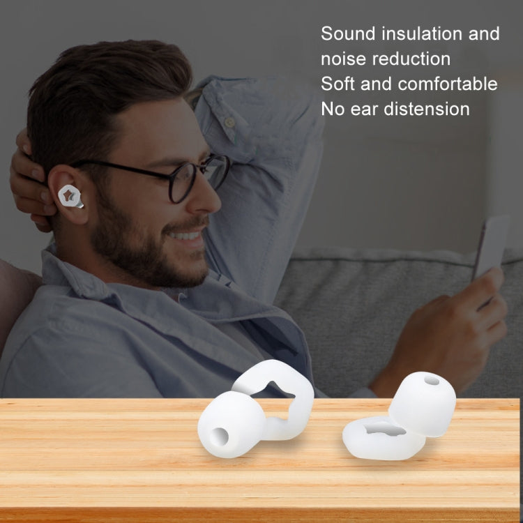 3pairs /Set Sleep Anti-noise Soundproof Earplugs Noise Reducing Swimming Silicone Earplugs, Black, Pink, White