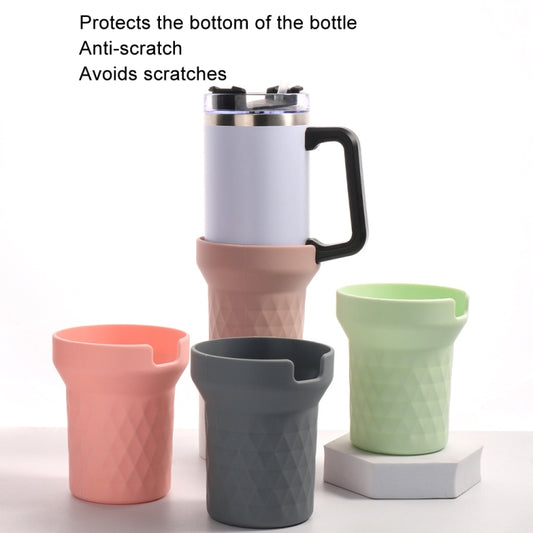 For Stanley Silicone Cup Boot Cup Protective Cover, 40oz Gray, 40oz Light Green, 40oz Dark Pink, 30oz Gray, 30oz Light Green, 30oz Dark Pink