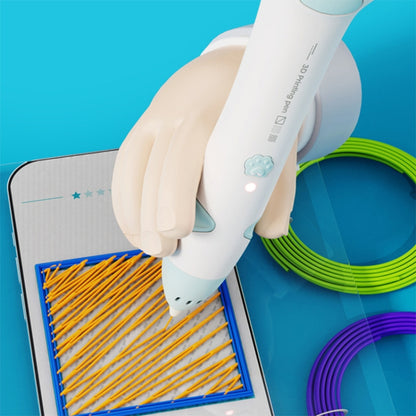 Cat Claw USB Charging Low Temperature 3D Printing Pen Children DIY Graffiti 3D Painting Pen