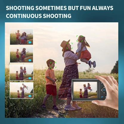 2.8-Inch Display Digital Camera 64MP 4K HD Camcorder With 18x Digital Zoom