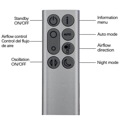 For Dyson TP04 TP06 TP09 DP04  Air Purifier Bladeless Fan Remote Control