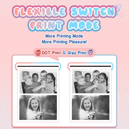 M8 2.4-Inch 1080P HD 2400W Pixel Dual-Camera Children Thermal Printing Camera