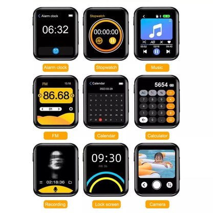 A30  MP3 Player With FHD 720P Digital Camera Bluetooth 5.4 Lossless Sound Audio Player