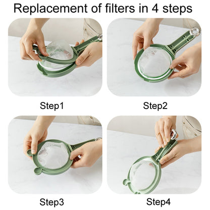 Household Soymilk Strainer Kitchen Juicer Residue Filter