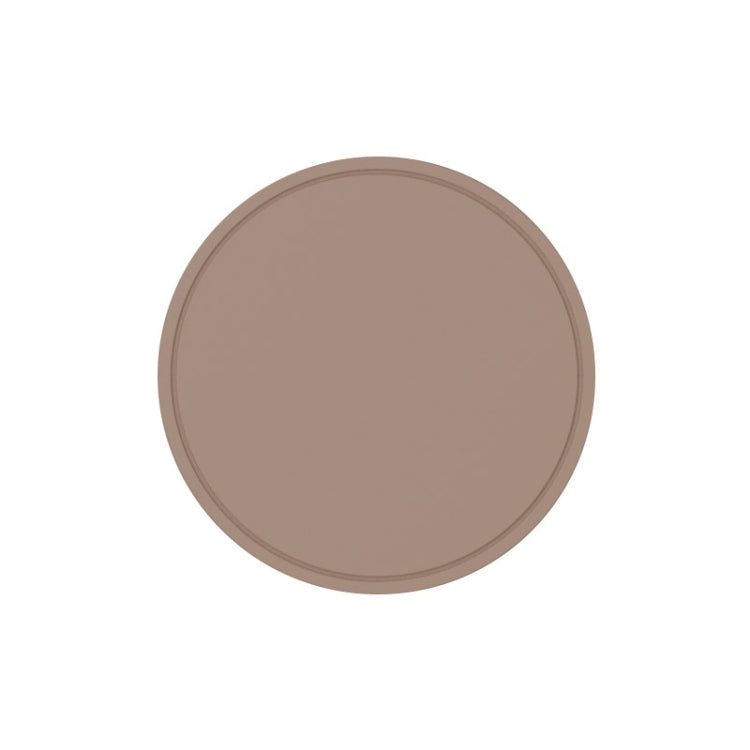 Household Round Heat Insulating Mats Kitchen High Temperature Resistant Silicone Pad, Bowl Pad Brown, Bowl Pad White, Bowl Pad Green, Pot Pad Brown, Pot Pad White, Pot Pad Green
