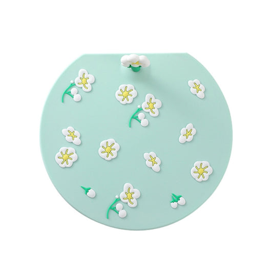 Kitchen Bathroom Anti Clogging Sink Floor Drain Cover Sewer Floor Drain Deodorizer, Plum Blossom, Tulip, Clover