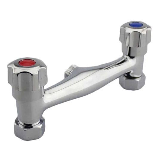 In-wall Dual Control Hot And Cold Water Faucet Bathroom Mixer Valve Shower Faucet, With Corner