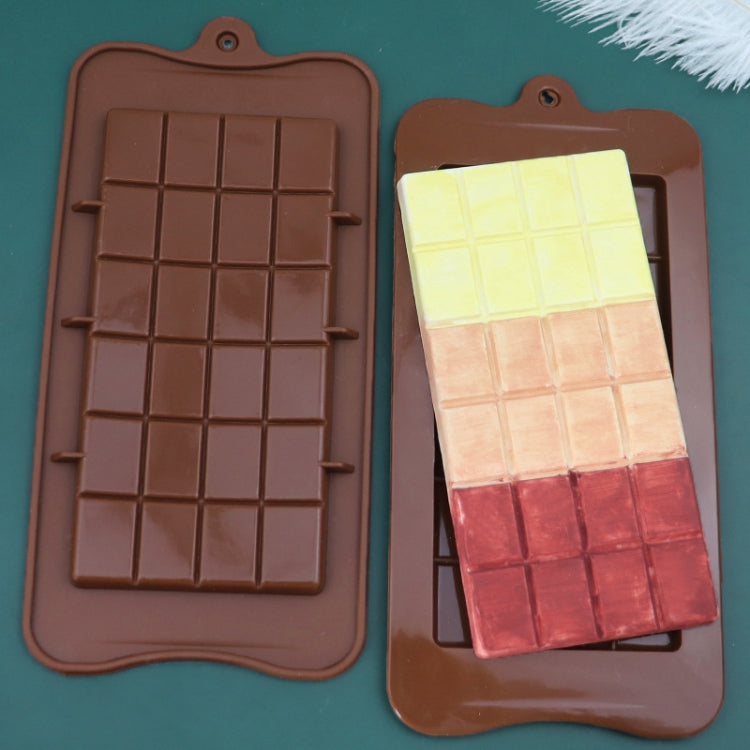 Full Plate Silicone Chocolate Block Mould High Temperature Resistant Baking DIY Mold, Full Plate Chocolate