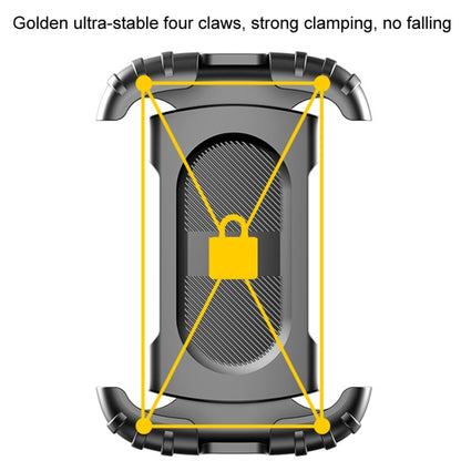 Bicycle Phone Holder Shockproof Handlebar For Fixing Shooting Equipment