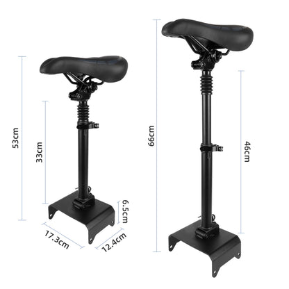 For Ninebot F20 / F25 / F30 / F40 Scooter Seat Saddle Small Seat Bag Foldable Seat