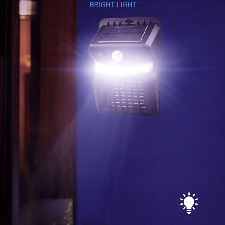 E-SMARTER W792 LED Solar Wall Light With Purple Light Mosquito Control Function Human Intelligent Sensor Outdoor Garden Lamp