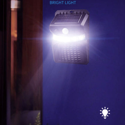 E-SMARTER W792 LED Solar Wall Light With Purple Light Mosquito Control Function Human Intelligent Sensor Outdoor Garden Lamp