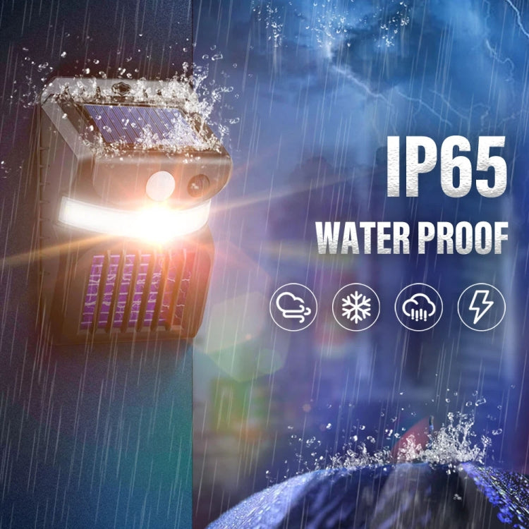 E-SMARTER W792 LED Solar Wall Light With Purple Light Mosquito Control Function Human Intelligent Sensor Outdoor Garden Lamp