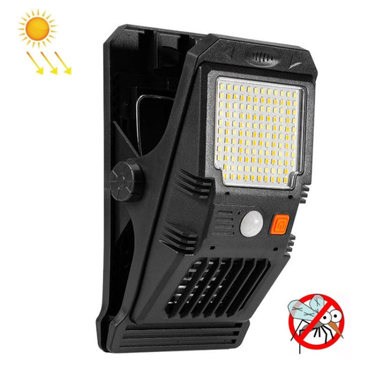 Solar Wall Lamp With Clip Mosquito Killer Lamp Portable Body Sensor Outdoor Garden Light
