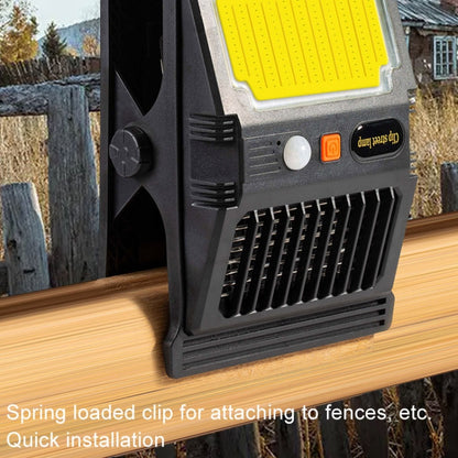 Solar Wall Lamp With Clip Mosquito Killer Lamp Portable Body Sensor Outdoor Garden Light, E-SMARTER W7105-1 Patch, E-SMARTER W7105-2 COB