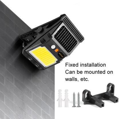 Solar Wall Lamp With Clip Mosquito Killer Lamp Portable Body Sensor Outdoor Garden Light, E-SMARTER W7105-1 Patch, E-SMARTER W7105-2 COB