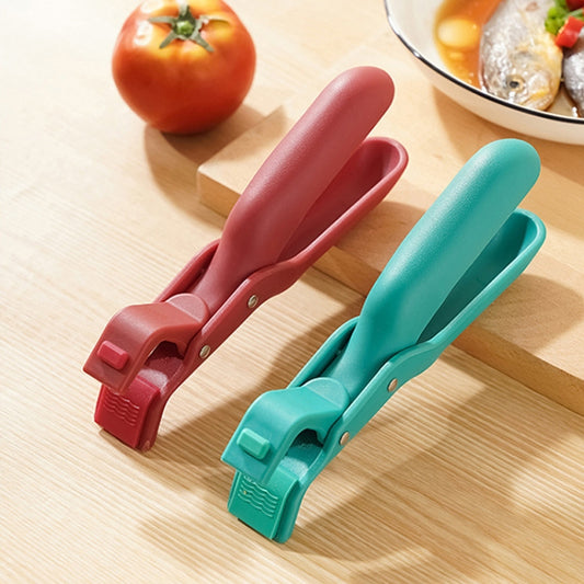 Household Anti-Scald Dish Clip Kitchen Non-Slip Insulated Plate Holder
