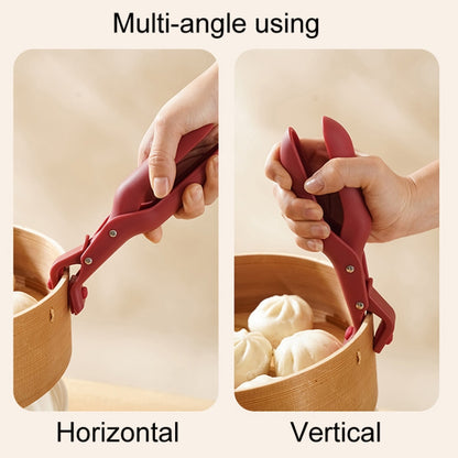 Household Anti-Scald Dish Clip Kitchen Non-Slip Insulated Plate Holder