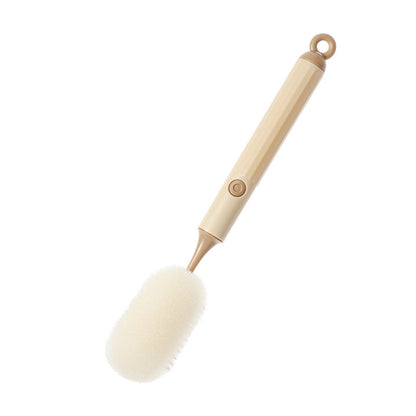 Removable Double Cleaning Cup Brush Sponge Long Handle Wine Glass Thermos Bottle Brush
