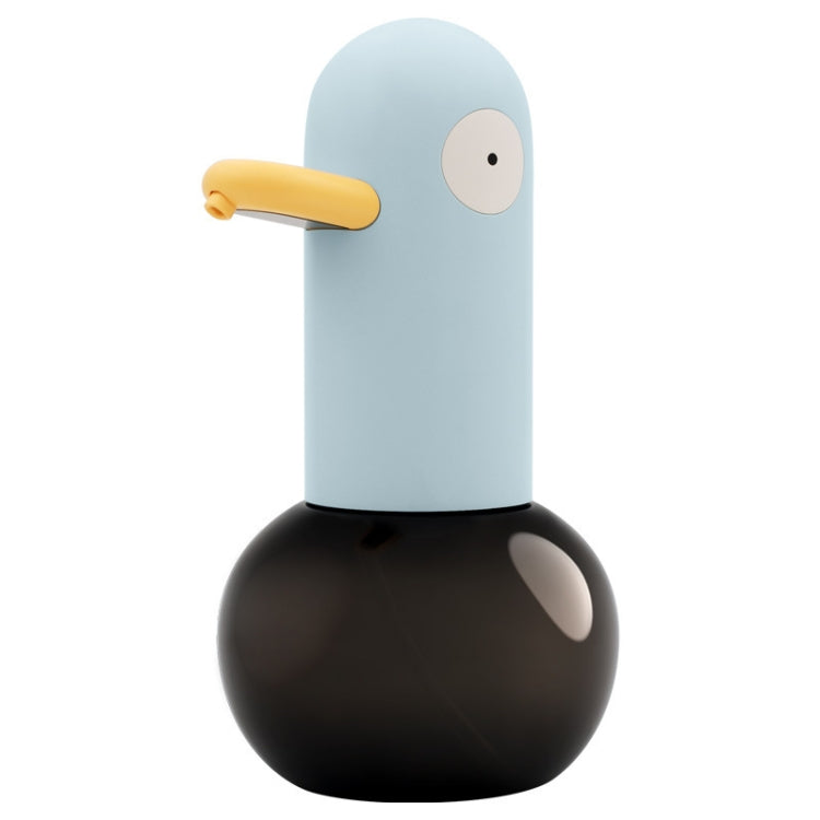Cute Duck Automatic Foam Soap Dispenser Rechargeable Touchless Hand Washing Machine For Bathroom Kitchen, Blue, Yellow