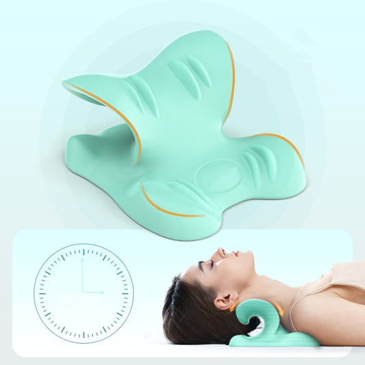Neck Cervical Massager Cervical Corretor Acupressure C-type Traction Support Massage Pillow