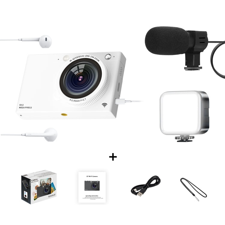 High-Definition CCD Digital Camera 64 Million WiFi Card Camera