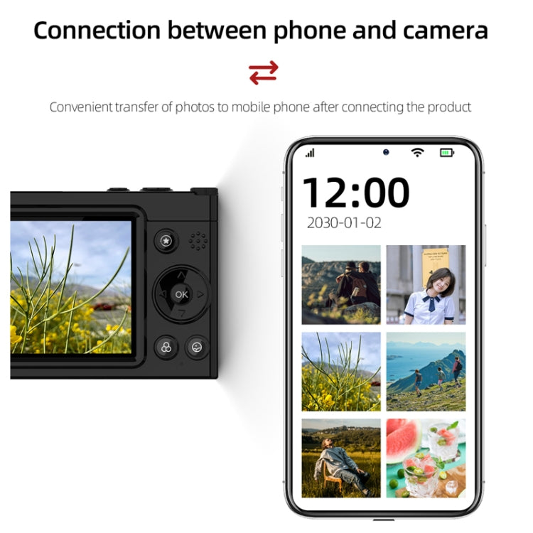 High-Definition CCD Digital Camera 64 Million WiFi Card Camera