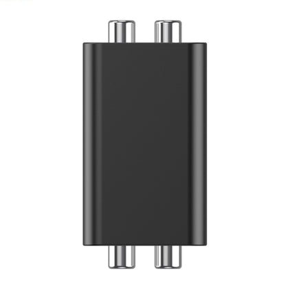 RCA Audio Ground Loop Isolator Anti-Interference Noise Reducer Eliminate Current Sound Bluetooth Receiver
