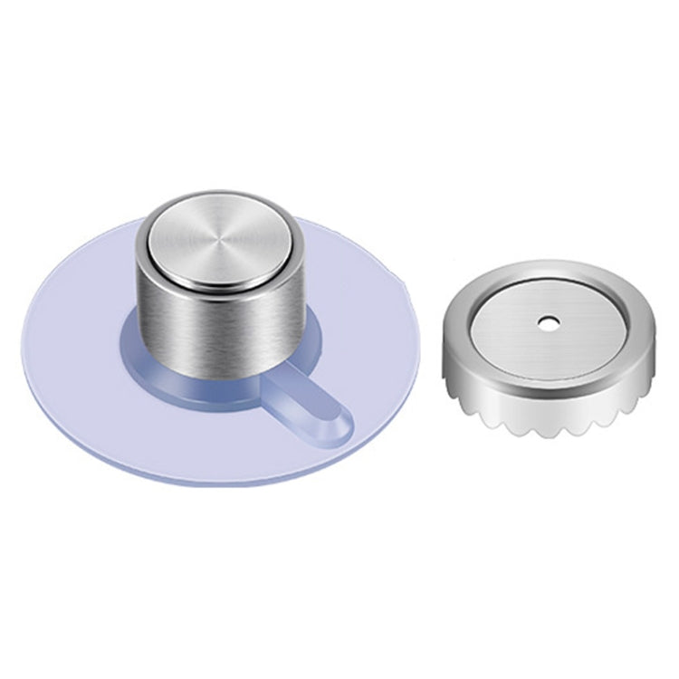 Stainless Steel Magnetic Soap Holder Bathroom Wall Mounted Drainage Nail Free Soap Rack, Cone, Cylinder