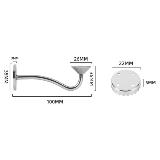 Bathroom Stainless Steel Magnetic Soap Holder Wall Mounted No Hole Soap Hanger, Nail-free Glue, Adhesive-backed