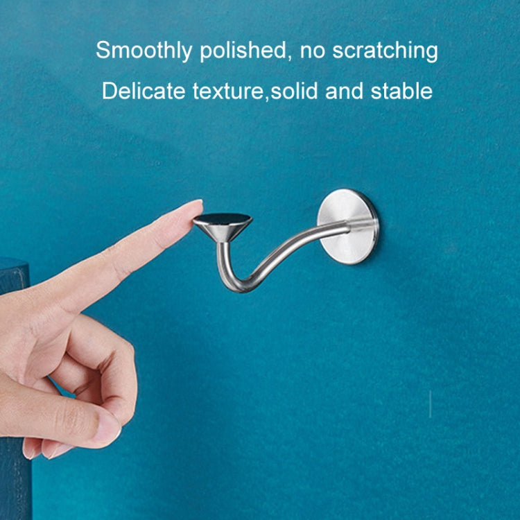 Bathroom Stainless Steel Magnetic Soap Holder Wall Mounted No Hole Soap Hanger, Nail-free Glue, Adhesive-backed