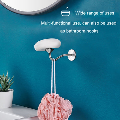 Bathroom Stainless Steel Magnetic Soap Holder Wall Mounted No Hole Soap Hanger, Nail-free Glue, Adhesive-backed
