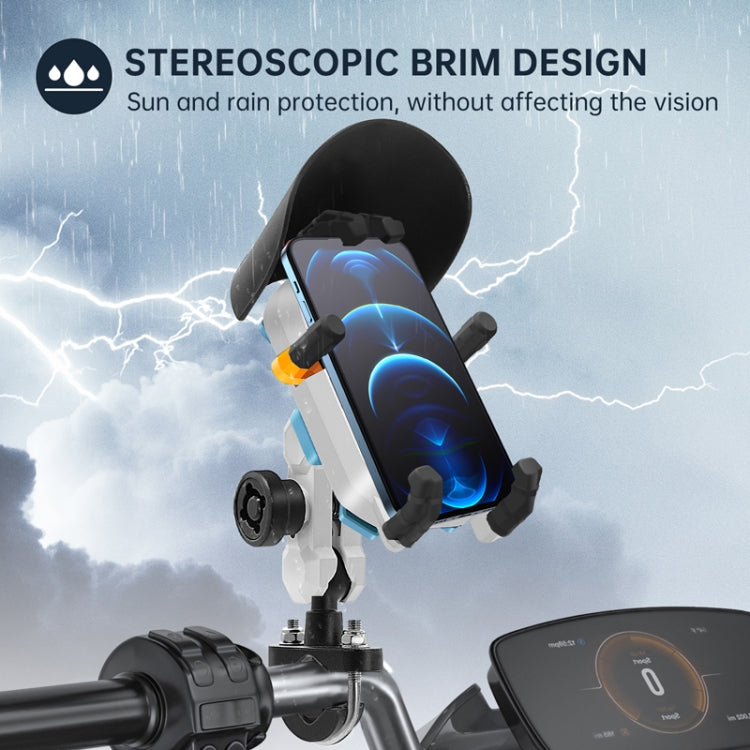 Colorful Motorcycle Shock-absorbing Navigation Mobile Phone Holder