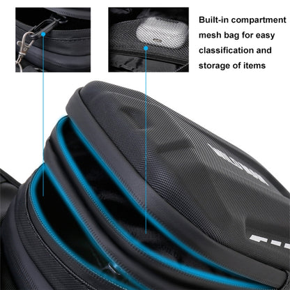 WILD MAN L1 3L Outdoor Motorcycle Riding Hard Shell Waist Bag Sports Cross-body Bag