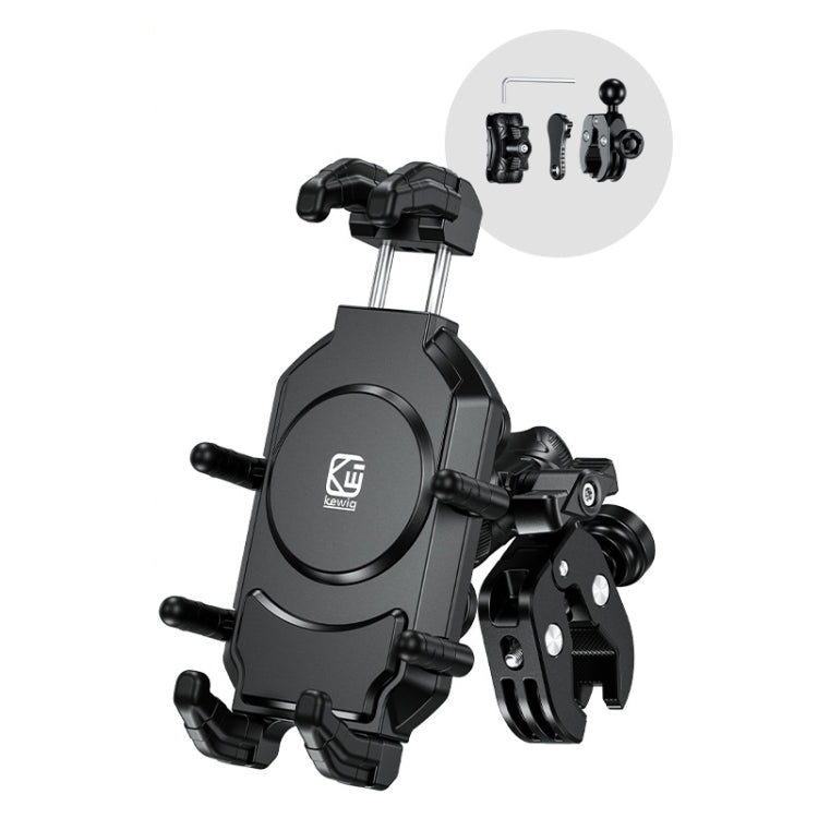 Kewig Motorcycle Octopus Holder Anti-Theft Motorcycle Cell Phone Mounts